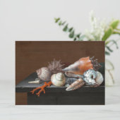 貝殻のある静物 | ヨハン・ヤコブ・ディーツシュ (スタンド正面)