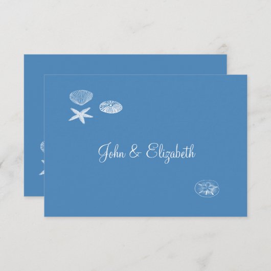 貝殻のコレクションNotecardはまたはノート感謝していしています ノートカード (正面/裏面)