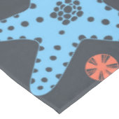 貝殻のシームレスパターン テーブルクロス (アングル)