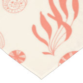 貝殻のシームレスパターン テーブルクロス (アングル)