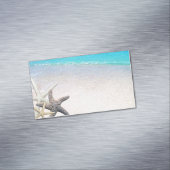 貝殻のビーチハウスのレンタルスパのブティックB&B マグネット名刺 (インサイチュ)