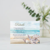 貝殻のメッセージ ボトル | ゲスト詳細 エンクロージャーカード (スタンド正面)