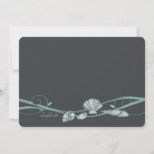 貝殻のメドレーの招待状 招待状 (裏面)