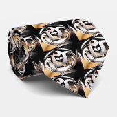 貝殻の中の霊 ネクタイ (ロール)