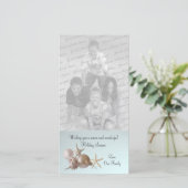 貝殻の休日の挨拶 シーズンカード (スタンド正面)