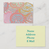 貝殻の名刺 名刺 (正面/裏面)