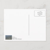 貝殻の山 ポストカード (裏面)