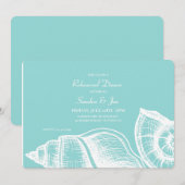 貝殻の招待状 招待状 (正面/裏面)