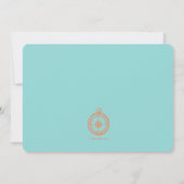 貝殻の招待状 招待状 (裏面)