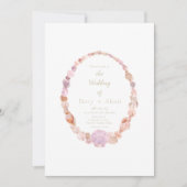 貝殻の招待状 招待状 (正面)