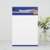 貝殻の文房具 便箋 (スタンド正面)