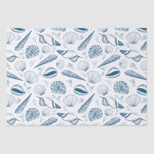 貝殻の模様 薄葉紙 (正面)