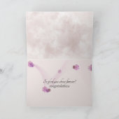 貝殻の結婚指輪 15周年記念 カード (内部)