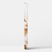 貝殻の背景:海洋テーマ。 Case-Mate iPhoneケース (裏面 / 左)