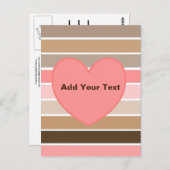 貝殻の色をコンチ ポストカード (正面/裏面)