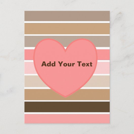 貝殻の色をコンチ ポストカード (正面)