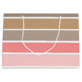 貝殻の色をコンチ ラージペーパーバッグ (正面)