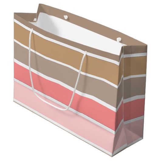 貝殻の色をコンチ ラージペーパーバッグ (正面アングル)