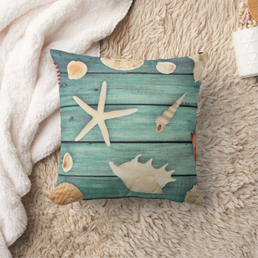 貝殻の選択 クッション (ブランケット)