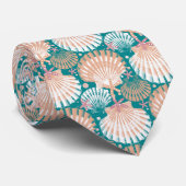 貝殻は緑 ネクタイ (ロール)
