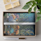 貝殻やサンゴ類を使用した水中用シーホース 薄葉紙 (ギフト)