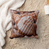 貝殻を包む クッション (ブランケット)