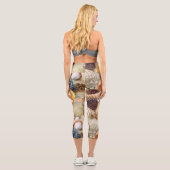 貝殻オンビーチ カプリレギンス (裏面)