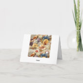 貝殻オンビーチ カード (裏面)