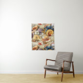 貝殻オンビーチ タペストリー (インサイチュ)