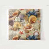 貝殻オンビーチ タペストリー (正面(横))