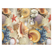 貝殻オンビーチ テーブルクロス (正面(横))