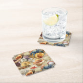 貝殻オンビーチ ペーパーコースター (インサイチュ)