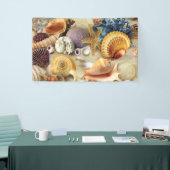 貝殻オンビーチ 横断幕 (トレードショー)