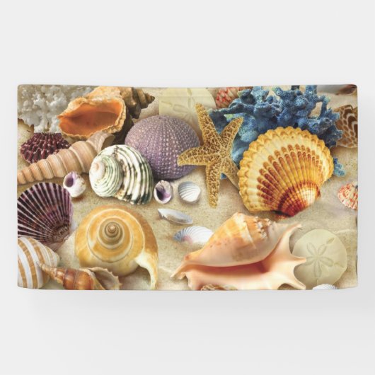 貝殻オンビーチ 横断幕 (横)