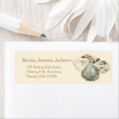 貝殻クリー結婚ムの返却返信ラベル ラベル (インサイチュ)