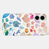 貝殻サマーグラデーション フォンケース Case-Mate iPhoneケース (裏面 (横))