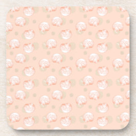 貝殻パタエレガントーン装飾用クッション コースター