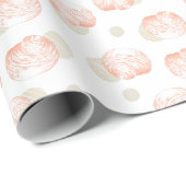 貝殻パタエレガントーン ラッピングペーパー (ロールコーナー)