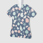 貝殻パターン オーナメント (正面)