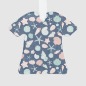 貝殻パターン オーナメント (裏面)