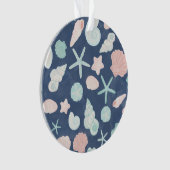 貝殻パターン オーナメント (正面)