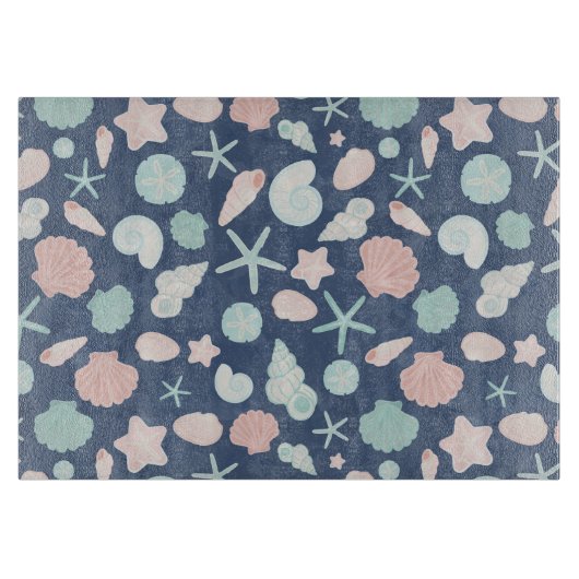 貝殻パターン カッティングボード (正面)