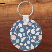 貝殻パターン キーホルダー (裏面)