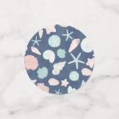 貝殻パターン コンフェッティ (スモール正面)