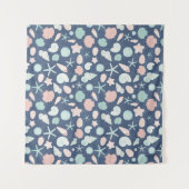 貝殻パターン タペストリー (正面(横))