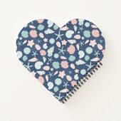 貝殻パターン ノートブック (裏面)