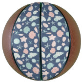 貝殻パターン バスケットボール (縦)