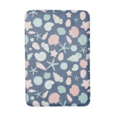 貝殻パターン バスマット (正面縦)