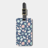貝殻パターン ラゲッジタグ (正面縦)