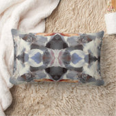 貝殻パターン ランバークッション (ブランケット)